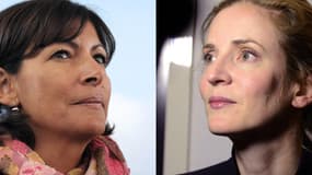 Anne Hidalgo et Nathalie Kosciusko-Morizet vont débattre en direct à la télévision, mercredi 29 janvier.
