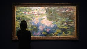 "Le Bassin aux nymphéas" de Claude Monet. Mai 2021, New York. (Photo d'illustration)