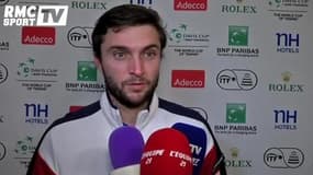 Tennis / Coupe Davis / Simon : "J'avais l'impression de ne pas pouvoir faire mieux" - 06/03