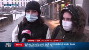 Bretagne: les habitants n’avaient pas vu de telles chutes de neige depuis des années