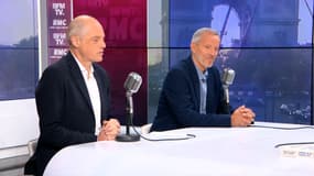 Fabrice Lhomme et Gérard Davet sur BFMTV le 12 octobre 2021