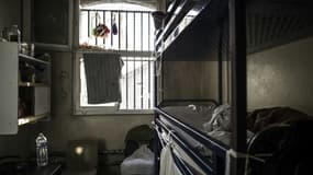 Dans une cellule de la prison de Fresnes, le 17 octobre 2018

