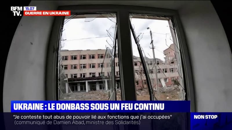 Guerre en Ukraine: le Donbass sous un feu continu
