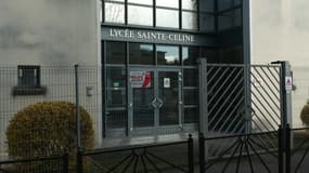 Le lycée catholique privé Sainte-Céline de La Ferté-sous-Jouarre (Seine-et-Marne).