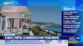 À Nice, l'hôtel "Le Negresco" fait peau neuve