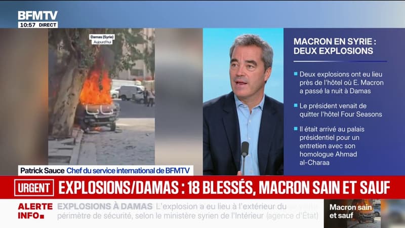 Explosions à Damas: 18 personnes ont été blessées selon le ministère syrien de l'Intérieur