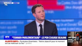 Clément Beaune: "Je n'ai aucune leçon à recevoir de Marine Le Pen"