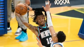 Ja Morant contre les Warriors