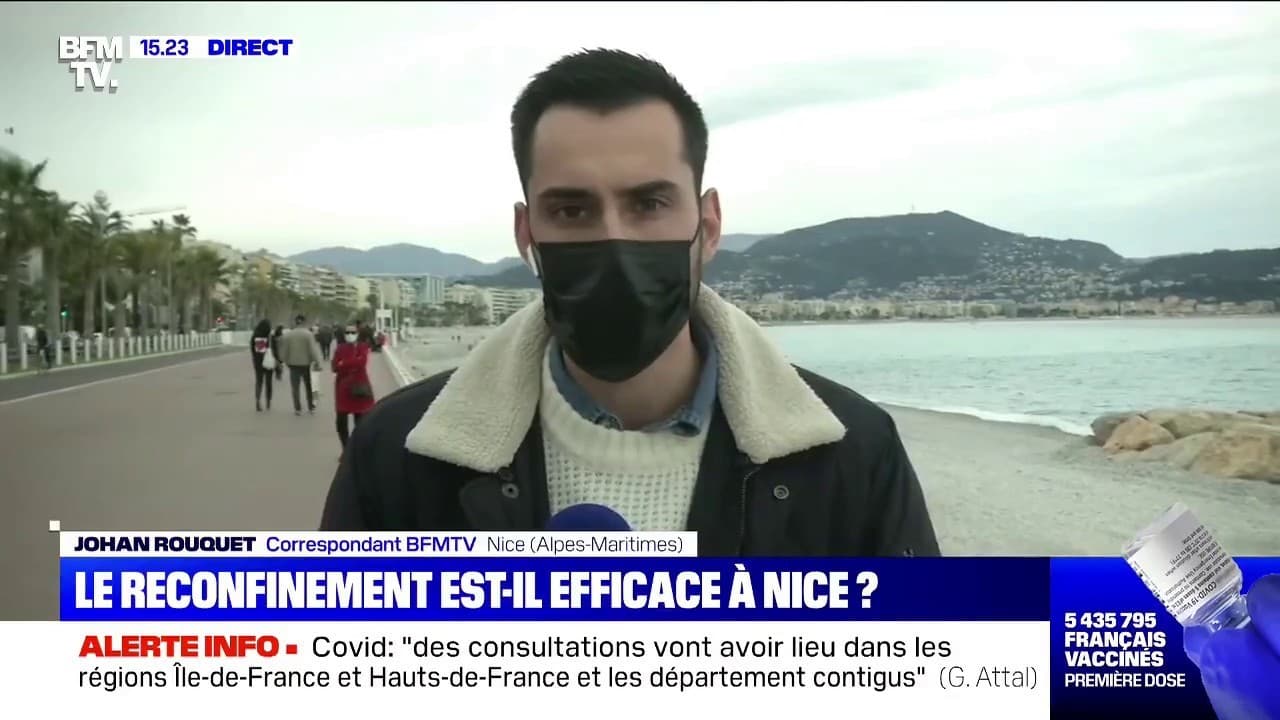 À Nice, le confinement montre ses effets sur le taux d ...