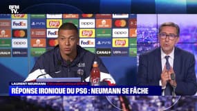 Réponse ironique du PSG: Neumann se fâche - 05/09