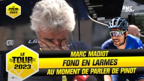 Tour de France E20 : Madiot fond en larmes au moment de parler de Pinot