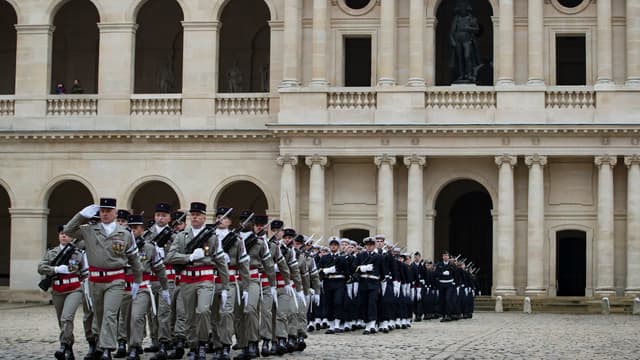 La Cour des Invalides.