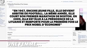 "Une femme"... cette formule médiatique ressentie comme sexiste, devient une page Wikipédia