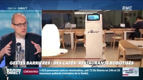 La chronique d'Anthony Morel : Gestes barrières, des cafés/restaurants robotisés - 29/05