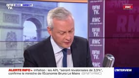 Bruno Le Maire: "Je vais demander au président de Total de faire à nouveau un effort, car le prix du carburant reste très élevé"