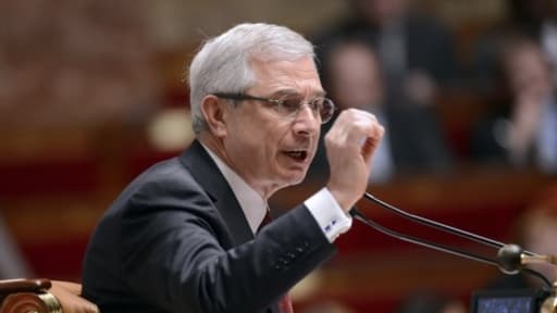 Le président de l'Assemblée nationale Claude Bartolone