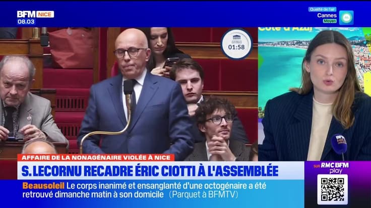 Municipales : Sébastien Lecornu accuse Eric Ciotti de faire du "recel de malheur"