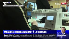 Ces salariés de Michelin ont arrêté de fabriquer des pneus pour confectionner des masques