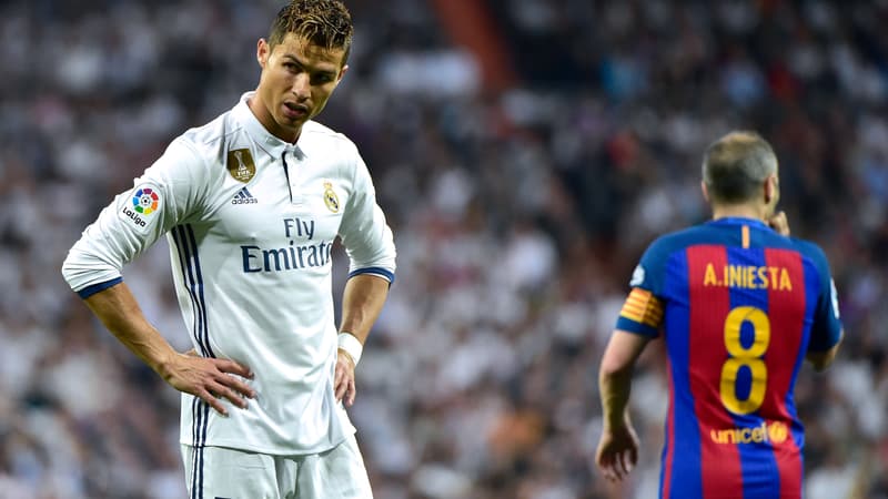 Cristiano Ronaldo, lors du Clasico