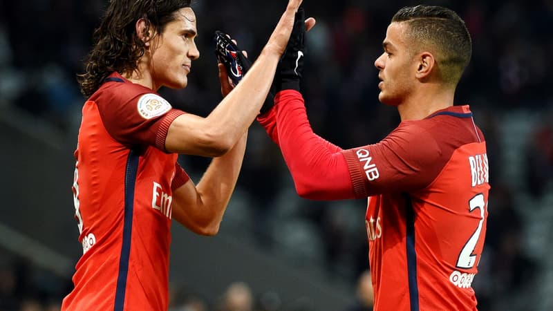 Edinson Cavani - Hatem Ben Arfa