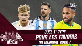 Coupe du monde 2022 : A quoi pourrait ressembler le 11 des favoris ?