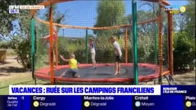 Les campings franciliens pris d'assaut 