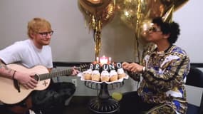 Ed Sheeran et Bruno Mars