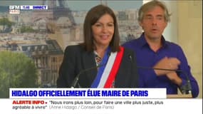 "Pour moi il n'y a pas de plus bel engagement que Paris": officiellement élue, Anne Hidalgo applaudie par le Conseil de Paris