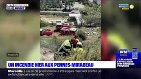 Bouches-du-Rhône: un incendie parcourt 10 hectares aux Pennes-Mirabeau