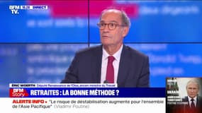 Éric Woerth sur les retraites: "La première des justices, c'est qu'on sauvegarde l'équilibre financier du système par répartition sur le moyen terme"