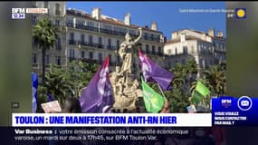 Toulon: entre 300 et 400 personnes réunies dans une manifestation anti-Rassemblement national