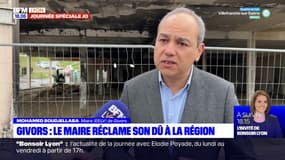 Givors : le maire réclame son dû à la région