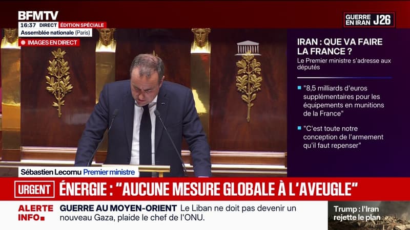 Énergie: "La baisse de la TVA est une mesure inefficace", estime Sébastien Lecornu