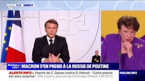 Macron s'en prend à la Russie de Poutine - 06/03