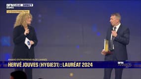 Lauréat du prix de l'entrepreneur de l'année : Hervé Jouves, président de Hygie31, remporte le prix distribué par Accuracy