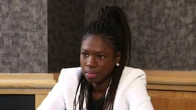 Aminata Diallo lors de son entretien exclusif pour RMC et RMC Sport