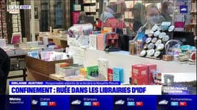 Confinement: ruée dans les librairies d'Ile-de-France