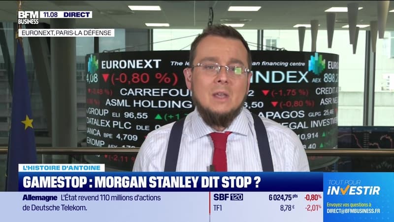 L'histoire financière : GameStop, Morgan Stanley dit stop ? - 04/06