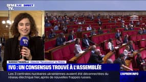 IVG dans la Constitution: "La rédaction proposée par LFI se rapproche de la nôtre" justifie cette députée Renaissance
