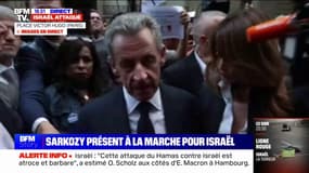 Nicolas Sarkozy sur Israël: "Toute personne dotée d'un minimum d'humanité n'a pu qu'être bouleversée par les images que l'on a vues"