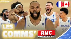 JO 2024 / Basket : Les Bleus sortent le Canada, les comms RMC de la fin de match