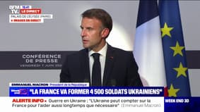 Guerre en Ukraine: "Nous ne sommes pas en guerre avec la Russie", confirme Emmanuel Macron