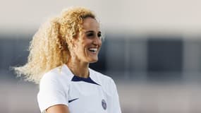 Kheira Hamraoui avec le PSG.