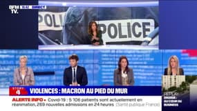 Story 8 : Emmanuel Macron au pied du mur face à la flambée de violences - 07/05