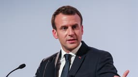 Emmanuel Macron, le 7 mars 2018