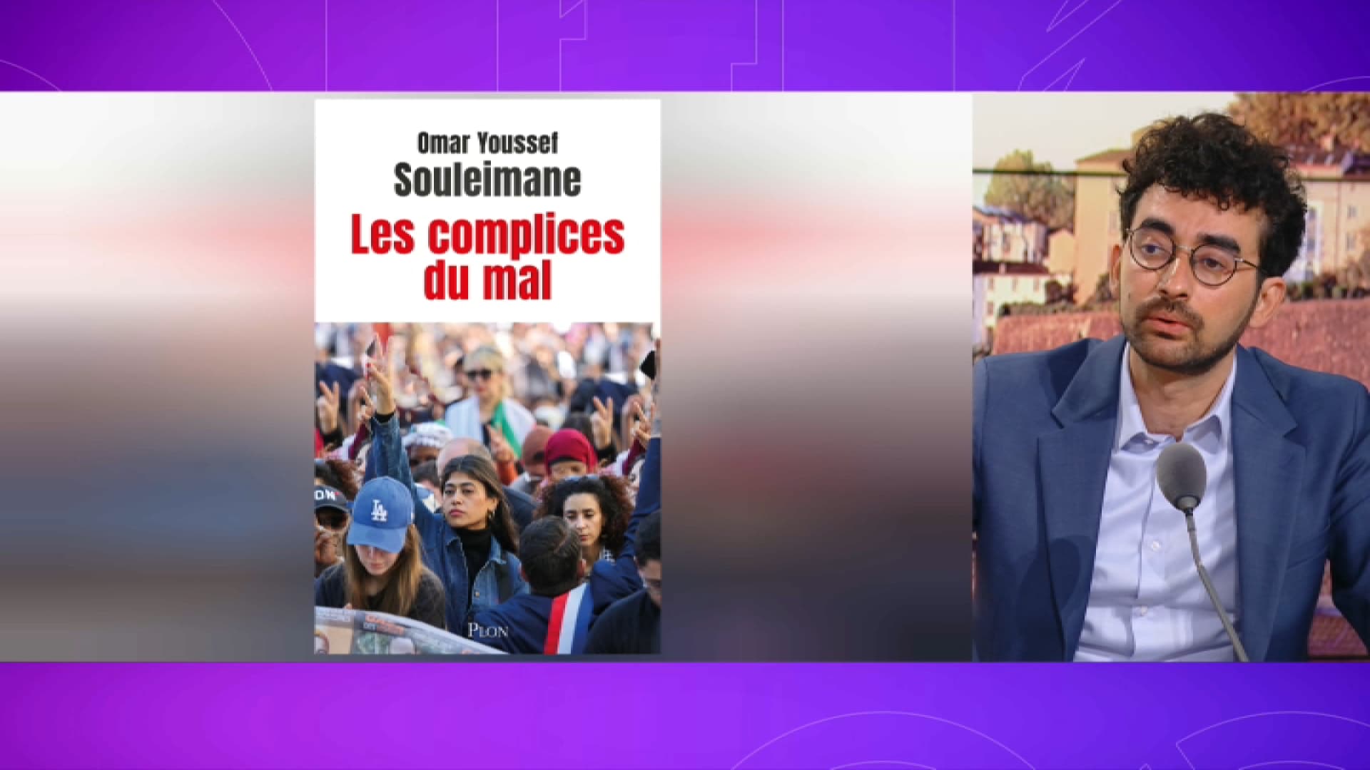 Omar Youssef Souleimane, romancier, poète et journaliste . Il est l'auteur du livre  “Les Complices du mal” (Plon) 