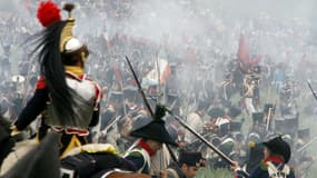 Reconstitution de la bataille de Waterloo le 20 juin 2010