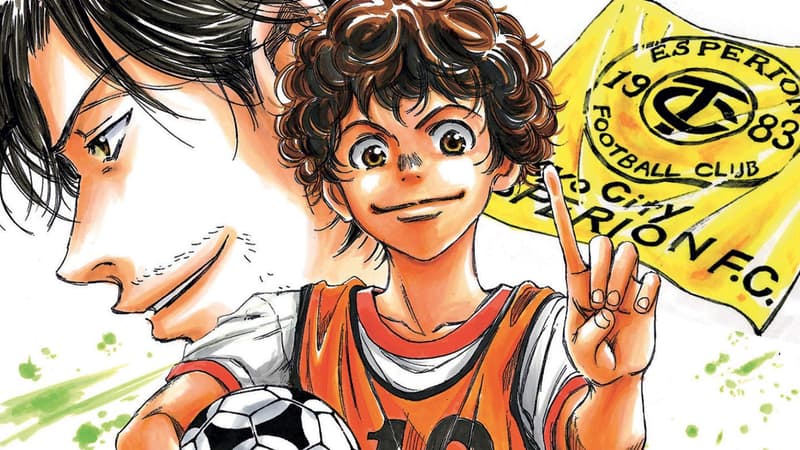 Le deuxième tome du manga "Ao Ashi"