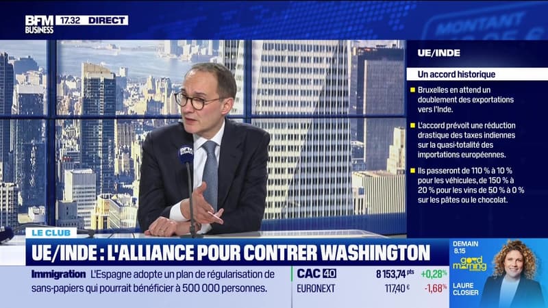 Le Club : "L'accord commercial UE/Inde est-il un game-changer ?" - 27/01