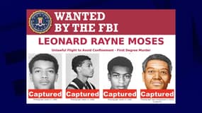 L'avis de recherche du FBI de Leonard Moses.